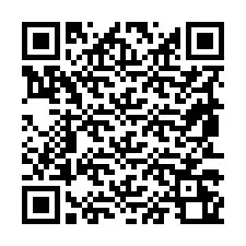 Codice QR per il numero di telefono +19853260161