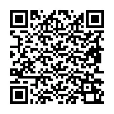 QR kód a telefonszámhoz +19853260212