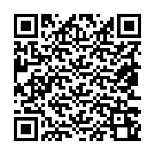 Codice QR per il numero di telefono +19853260239