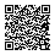 QR-код для номера телефона +19853260263