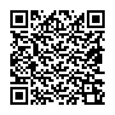 Kode QR untuk nomor Telepon +19853260299