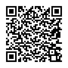 Codice QR per il numero di telefono +19853260305