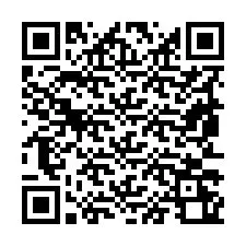 Código QR para número de telefone +19853260325