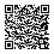 QR-koodi puhelinnumerolle +19853260405