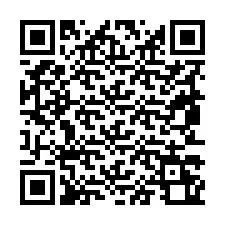 QR Code pour le numéro de téléphone +19853260420