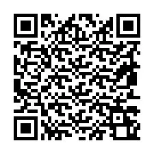 QR-Code für Telefonnummer +19853260441