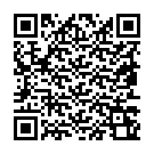 Codice QR per il numero di telefono +19853260448