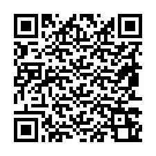 Kode QR untuk nomor Telepon +19853260461