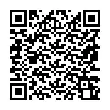 QR-koodi puhelinnumerolle +19853260465