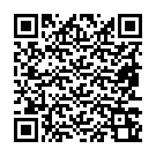 QR-koodi puhelinnumerolle +19853260477