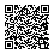 Codice QR per il numero di telefono +19853260482