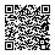 QR-koodi puhelinnumerolle +19853260495