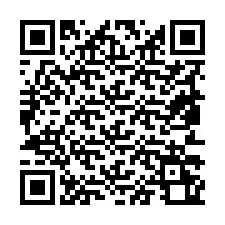 QR-koodi puhelinnumerolle +19853260609