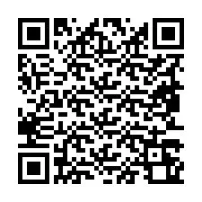 QR код за телефонен номер +19853260826