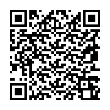 Código QR para número de telefone +19853260840