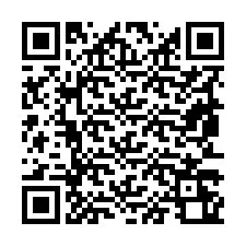 QR Code pour le numéro de téléphone +19853260925