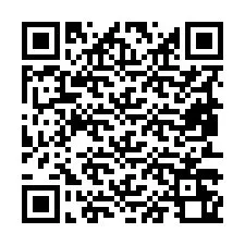 QR-код для номера телефона +19853260947