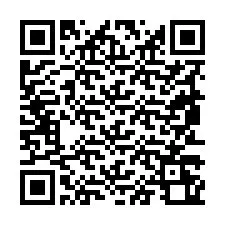 QR kód a telefonszámhoz +19853260974