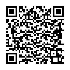 Kode QR untuk nomor Telepon +19853260976