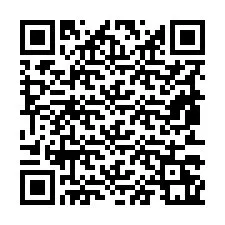 QR Code pour le numéro de téléphone +19853261015