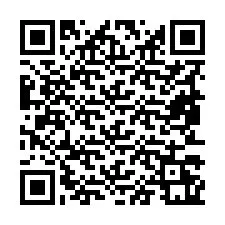 Codice QR per il numero di telefono +19853261027