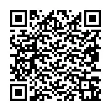 QR kód a telefonszámhoz +19853261032