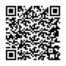 QR kód a telefonszámhoz +19853261058