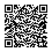 QR kód a telefonszámhoz +19853261059