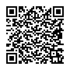 QR Code pour le numéro de téléphone +19853261096