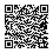 QR kód a telefonszámhoz +19853261097