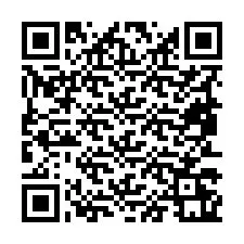 QR Code pour le numéro de téléphone +19853261163