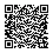 Código QR para número de teléfono +19853261178