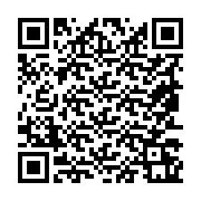 Código QR para número de telefone +19853261179