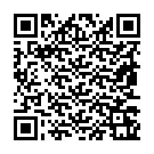 Codice QR per il numero di telefono +19853261195