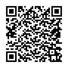 Código QR para número de telefone +19853261239