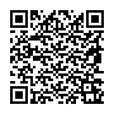 Kode QR untuk nomor Telepon +19853261260