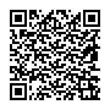 QR-Code für Telefonnummer +19853261281