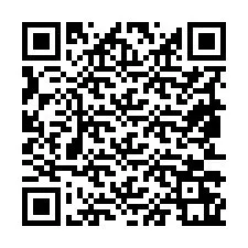 Codice QR per il numero di telefono +19853261329