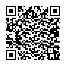 QR-koodi puhelinnumerolle +19853261353