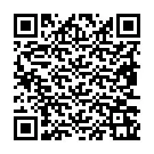 QR kód a telefonszámhoz +19853261392