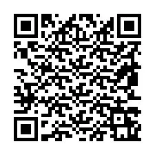 Kod QR dla numeru telefonu +19853261421