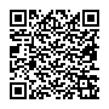 Codice QR per il numero di telefono +19853261443