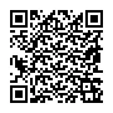 Codice QR per il numero di telefono +19853261455