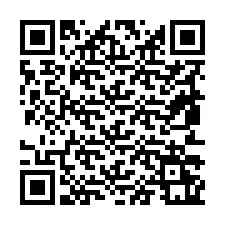 QR код за телефонен номер +19853261601