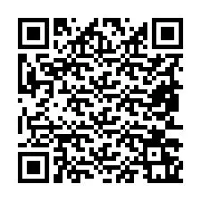 Codice QR per il numero di telefono +19853261737