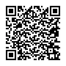 QR kód a telefonszámhoz +19853261743