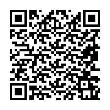 Codice QR per il numero di telefono +19853261777