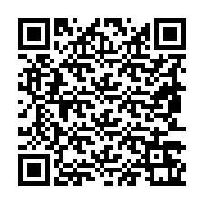 QR kód a telefonszámhoz +19853261824