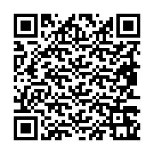 QR-код для номера телефона +19853261872