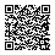 Kod QR dla numeru telefonu +19853261892